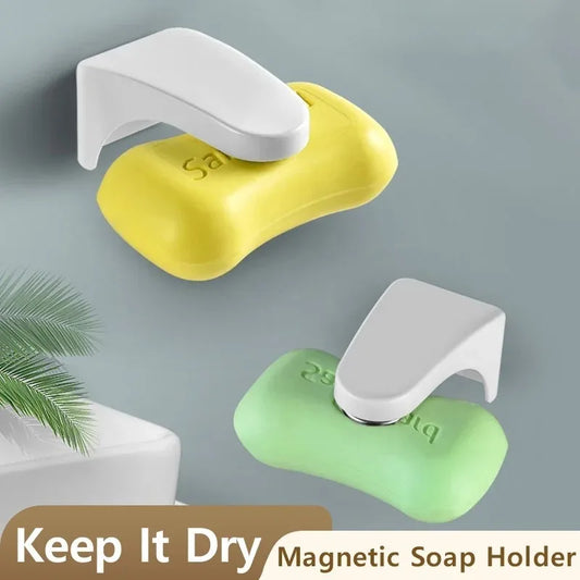 Magnetic Soap Holder Dock Organizer